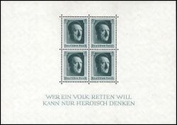 1937  48. Geburtstag von Adolf Hitler - Block