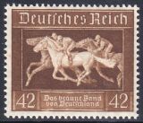 1936  Galopprennen "Das Braune Band von...