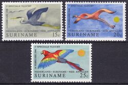 Surinam 1971  25 Jahre regelmiger Flugdienst