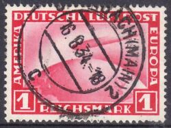 1931  Flugpostmarke: Luftschiff "Graf Zeppelin LZ 127"
