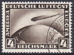 1928  Flugpostmarke: Luftschiff "Graf Zeppelin LZ 127"