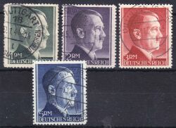 1942  Freimarken: Adolf Hitler mit Perfix-Zähnung
