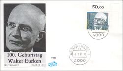 1991  100. Geburtstag von Walter Eucken