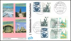 1991  Freimarken: Sehenswürdigkeiten aus Markenheftchen