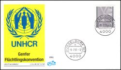 1991  40 Jahre Genfer Flüchtlingskonvention