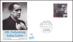1991  100. Geburtstag von Julius Leber - Politiker