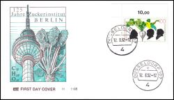 1992  125. Jahrestag der Gründung des Zuckerinstituts Berlin