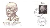 1992  25. Todestag von Konrad Adenauer - Politiker