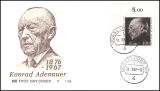 1992  25. Todestag von Konrad Adenauer - Politiker