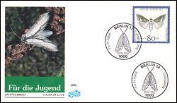 1992  Jugend: Gefährdete Nachtfalter - Silbermönch