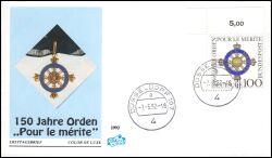 1992  150 Jahre Orden "Pour le merite"