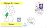 1993  Wappen der Lnder der BRD - Hessen