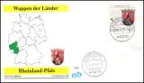 1993  Wappen der Länder der BRD - Rheinland-Pfalz