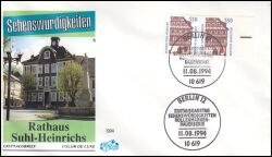 1994  Freimarke: Sehenswürdigkeiten aus Bogen