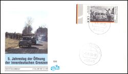 1994  5. Jahrestag der Öffnung der innerdeutschen Grenzen
