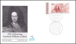 1996  350. Geburtstag von Gottfried Wilhelm Leipnitz - Mathematiker
