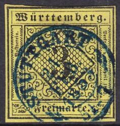 1851  Freimarke: Ziffern