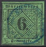 1851  Freimarke: Ziffern