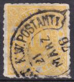 1869  Freimarke: Ziffer im Oval