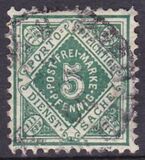 1890  Dienstmarke: Ziffer in Raute