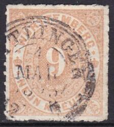 1869  Freimarke: Ziffer im Oval