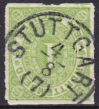1869  Freimarke: Ziffer im Oval