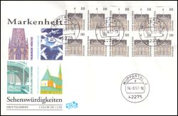 1997  Freimarken: Sehenswürdigkeiten aus Markenheftchen