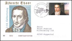 2002  250. Geburtstag von Albrecht Daniel Thaer