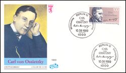 1989  100. Geburtstag von Carl von Ossietzky