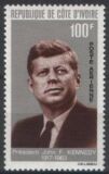 Elfenbeinküste 1964  Todestag von John F. Kennedy