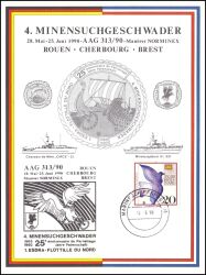 1990  4. Minensuchgeschwader - Manöver NORMINEX