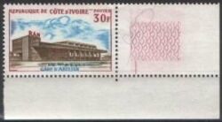 Elfenbeinküste 1965  Freimarke: Bauwerke