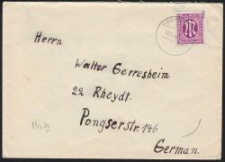 Fernbrief - EF