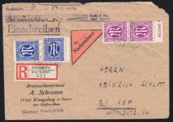Fernbrief Einschreiben per Nachnahme - MiF
