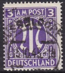 1945  Freimarke: AM-Post  englischer Druck