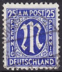1945  Freimarke: AM-Post  deutscher Druck