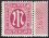 1945  Freimarke: AM-Post  deutscher Druck mit Bogenzähler