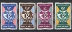 Ruanda 1963  Aufnahme in den Weltpostverein (UPU)