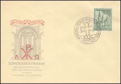 1953  Wiederaufbau der Kaiser-Wilhelm-Gedächtniskirche