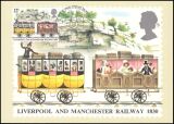 1980  150 Jahre Eisenbahnlinie Liverpool-Manchester