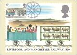 1980  150 Jahre Eisenbahnlinie Liverpool-Manchester