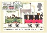 1980  150 Jahre Eisenbahnlinie Liverpool-Manchester