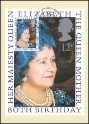 1980  80. Geburtstag von Königinmutter Elisabeth