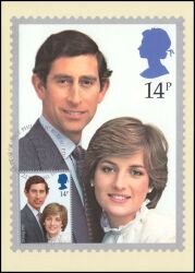 1981  Hochzeit von Prinz Charles und Lady Diana Spencer