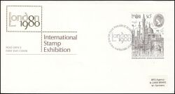 1980  Internationale Briefmarkenausstellung LONDON 1980