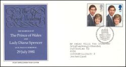 1981  Hochzeit von Prinz Charles und Lady Diana Spencer