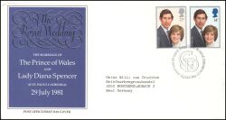 1981  Hochzeit von Prinz Charles und Lady Diana Spencer