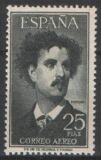 1956  Flugpostmarke: Berühmte Spanier