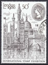 1980  Internationale Briefmarkenausstellung LONDON `80