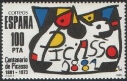 1981  Geburtstag von Pablo Picasso